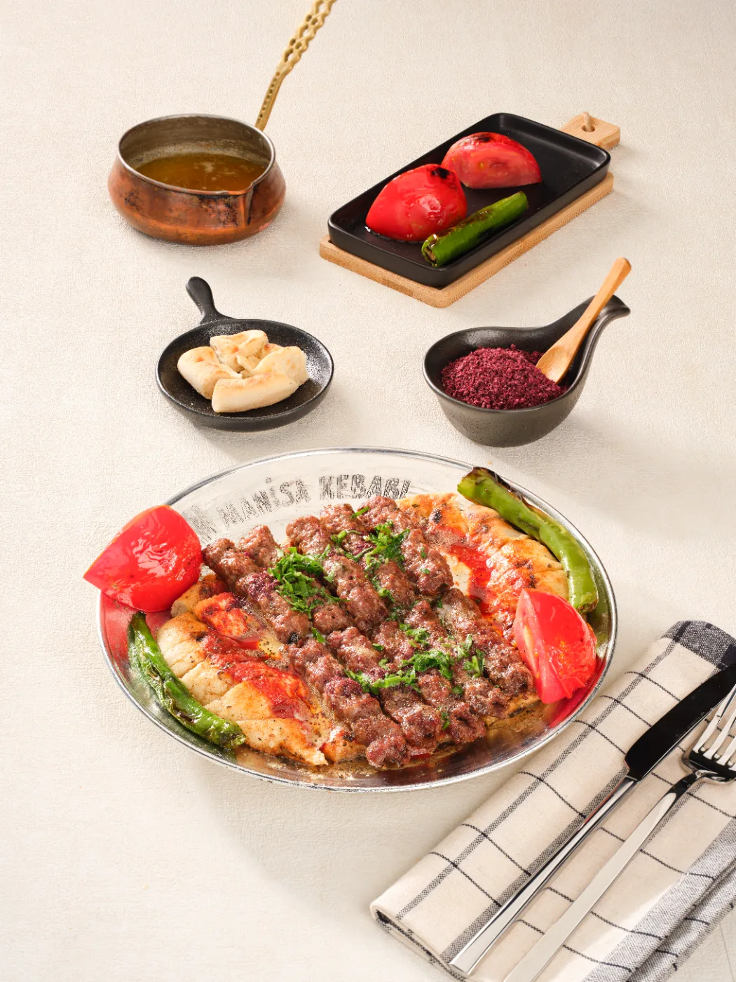 Manisa Kebabı 1,5 Yoğurtlu Soslu